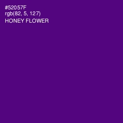 #52057F - Honey Flower Color Image